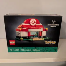 LEGO Pokémon Mini Pokémon Center 40911 Complete Set 233 pcs Age 18+ Limited