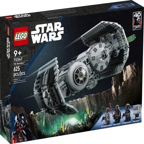 LEGO Star Wars TIE Bomber Starfighter Buildable Toy 75347