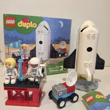 LEGO 10944 DUPLO Space Shuttle Mission 23 pc Set Complete in Box Astronaut