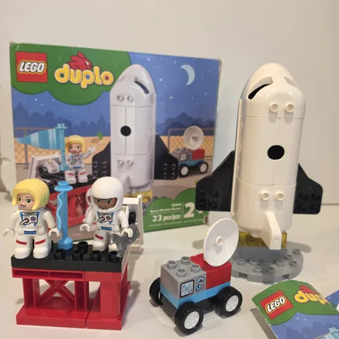 LEGO 10944 DUPLO Space Shuttle Mission 23 pc Set Complete in Box Astronaut