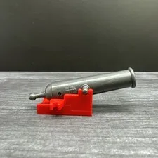 LEGO Cannon Project Launcher Gray Handle Red Base  Pirate