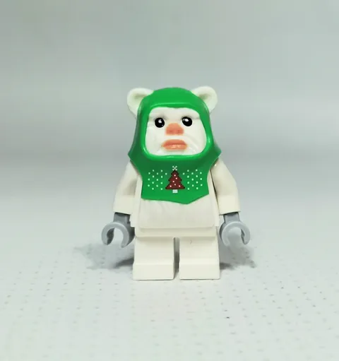 LEGO 2023 STAR WARS SW1298 EWOK CHRISTMAS HOLIDAY OUTFIT MINI FIGURE