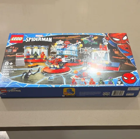 LEGO Marvel Spider-Man 76175 Attack on the Spider Lair 466 pcs Age 8+