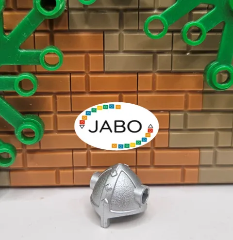 (S12/21/1) LEGO Minifigure x1533 Viking Helmet Headgear Silver