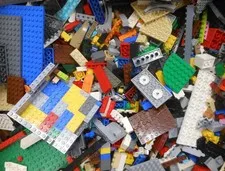 LEGO 10 Pound Lot Bulk Parts and Pieces - Clean Random Bricks! 0521-99 (1-7)