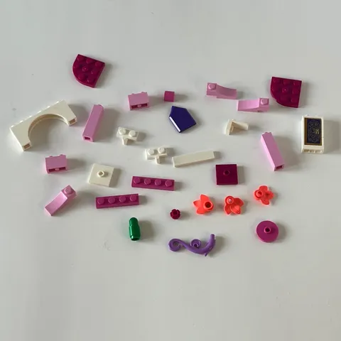 Lego Friends Elves Disney Princess Pink Purple White Parts Lot Bricks Pieces