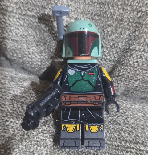 LEGO Star Wars Boba Fett Minifigure w/ Helmet, Jetpack & Blaster