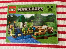 Lego Minecraft 21114 The Farm Set Instruction Booklet ONLY