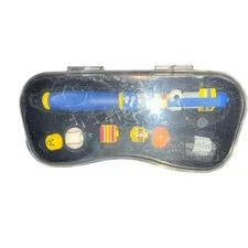 Lego Writing System Pen Sports Theme Build Your Own Inkpen Comp. W/ Case 1999