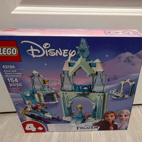LEGO Disney Frozen 43194 Anna & Elsa's Frozen Wonderland 154 pcs Ages 4+