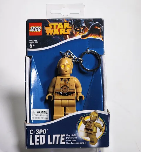 LEGO Star Wars C-3PO LED Key Light LGL-KE18 Retired 2014 Boxed Genuine
