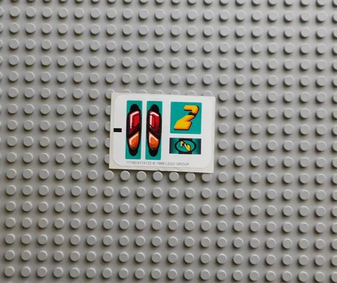 LEGO® 8202stk01 Set 8202 Bungee Chopper Sticker Decal NEW NEW Complete