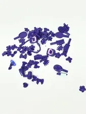 Lot Of LEGO Friends Accessories Purse Brush Hair Dryer Mirror Crown Dark Purple