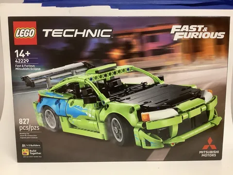 Lego Technic Fast & Furious Mitsubishi Eclipse 827 Pieces Sealed