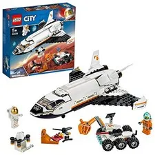 LEGO City Super Fast! Mars Exploration Shuttle 60226 Block Toy Boys Rocket Space