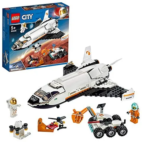 LEGO City Super Fast! Mars Exploration Shuttle 60226 Block Toy Boys Rocket Space