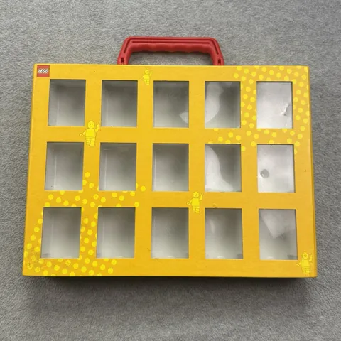 LEGO Mini Figure Collector's Box Carry Case with Handle - Holds 15