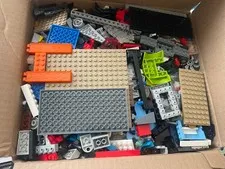 LEGO Multicolor Plastic 6.5 Lbs Random Lot In Box  4.5X 10 X 12 Inches For part 