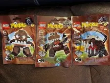 3 LEGO Mixels Series 2 41512 Chomly 41513  Gobba 41514 Jawg Polybags Sealed