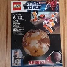 LEGO Star Wars Series 1 Sebulba's Podracer & Tatooine 9675 80 pcs