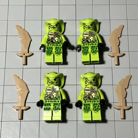 Lego Ninjago Legacy Lasha Minifigure njo0497 Lot Of 4 H4 77