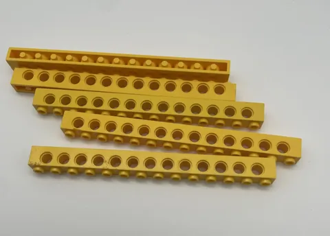 LEGO 1x14 Technic Brick Brick 5x 32018 Yellow Yellow 3201824, 4195727, 4544376
