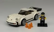 LEGO Speed Champions Porsche 911 Turbo 3.0 75895 Complete w/ Driver Minifigure