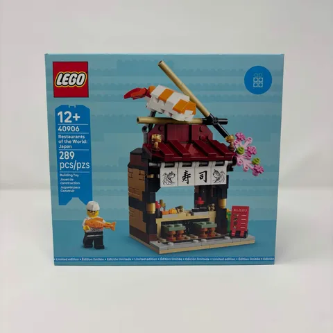 LEGO GWP 40906 Restaurants Of The World Japan Sushi Sealed IN HAND + FAST SHIP !