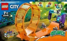 LEGO City Kaskaderska pętla i szympans demolka 60338 LEGO