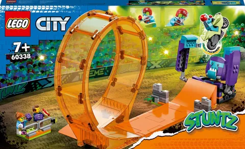 LEGO City Kaskaderska pętla i szympans demolka 60338 LEGO