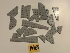 Lego Coin Lot Corneal Plates Light Grey