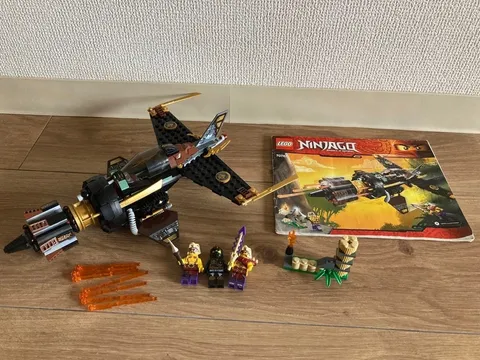 LEGO NINJAGO Boulder Blaster 70747 In 2015 Used Retired W/Manual As Is
