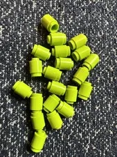 LEGO 3062 Lime Green Brick, Round 1 x 1 Barrel 21 Pieces