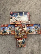 LEGO Super Hero Marvels Lot New Unopened (76130, 76104, 76102, 76101)