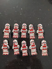 Lego Star Wars. 10 Shock Troopers with Guns. Rare