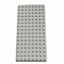 LEGO White 8 X 16 STUD Baseplate 2.5” X 5” PIECE #3865 92438 Bricks Building