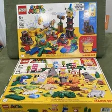NEW Lego Super Mario Master Your Adventure (71380) & Creativity Toolbox (71418)