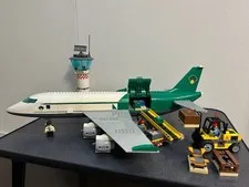 LEGO City Cargo Terminal 60022 & Cargo Truck 60020 Set Used Comp W/Manuals