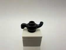 LEGO MINIFIG Part 98383 - Genie Lamp/Teapot, pearl dark gray - 1pc