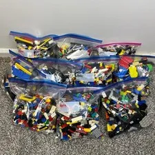 LEGO Bulk Lot 22lbs Assorted Bricks A Few Minifigures Mixed Colors