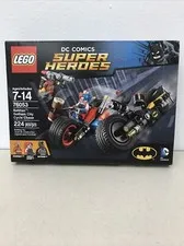 LEGO BATMAN DC COMICS DEADSHOT HARLEY QUINN FIGURES SET 76053 SUPER HEROES  BOX