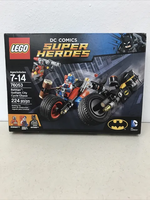 LEGO BATMAN DC COMICS DEADSHOT HARLEY QUINN FIGURES SET 76053 SUPER HEROES  BOX