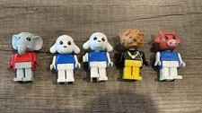 Lot Of Vintage Lego Fabuland Minifigures Lot Of 5 