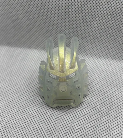 Lego Bionicle Mask Of Light Avohkii Transparent Glitter Gold 44814, 2 Available