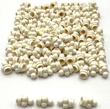 Lego 100 New White Ice Cream Scoops Parts