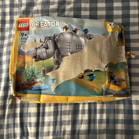 LEGO 31171 Creator 3 In1 Majestic Rhino New In Factory Sealed Box (box Damage)