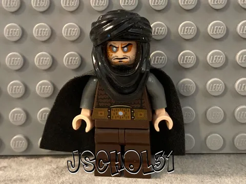 LEGO Zolm - Hassansin Leader Minifigure (pop012) from Prince of Persia set 7572