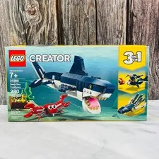 Lego Creator Set 31088 3 in 1 Deep Sea Creatures 230 Pcs New Factory Sealed