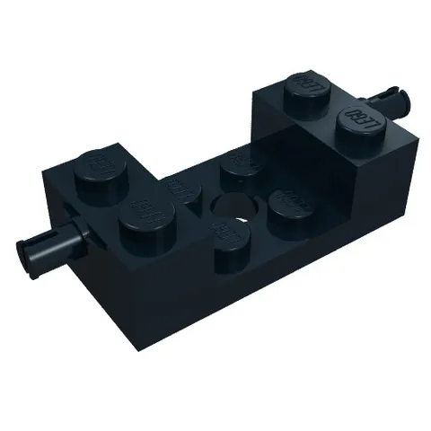 100x LEGO® Part 18892 Brick, Modified 2 x 4 with Wheels Holder