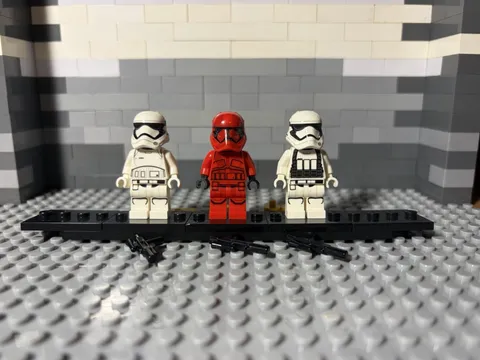 LEGO STAR WARS First Order Stormtrooper Lot of 3 w/ Blasters